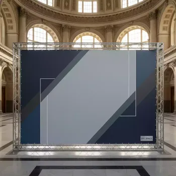 Аренда Пресс волл 4x3 м в санатории «Металлург» — ART SPACE