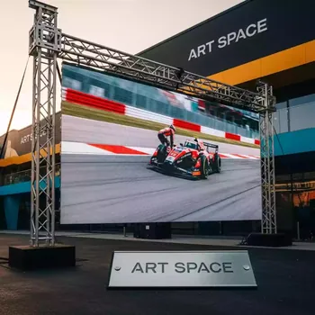 Аренда Экран прямой проекции Draper Truss Style Cinefold 6х4 м в Сочи Парк Отеле — ART SPACE