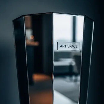 Аренда Колонна зеркальная H80 в Omega Sirius — ART SPACE