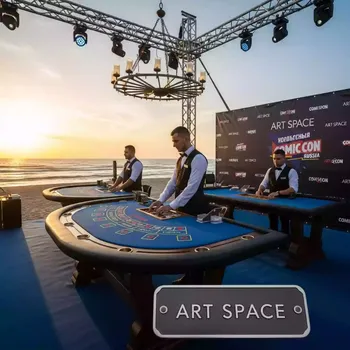 Аренда Казино интеллектуальное на пляже «Ривьера» — ART SPACE