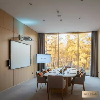 Аренда Комплект SBM777EXD 101L интерактивная доска SMART Board M777V проектор EXD 101 крепление в санатории «Русь» — ART SPACE