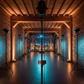Аренда Комплект света 11 в ресторане «Высота 5642» — ART SPACE