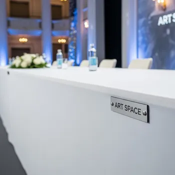 Аренда Скатерть прямоугольная 1,5х2,5 м белая в Зимнем театре — ART SPACE