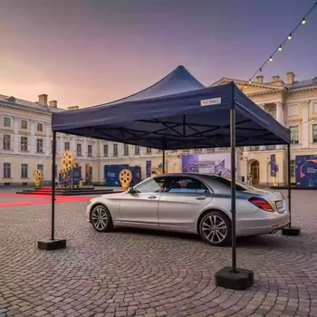 Аренда Шатер для автомобиля премиум Bizon 3х3 в усадьбе Голицына — ART SPACE