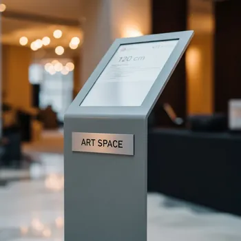 Аренда Информационная стойка 120 см в Mövenpick Hotel — ART SPACE