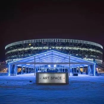 Аренда Шатер каскадный Cascade RT 12х16 в VK Stadium Sirius — ART SPACE