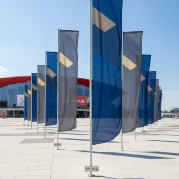 Аренда Виндеры флаг паруса в Red Arena — ART SPACE