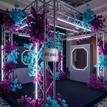 Аренда Фотозоны из цветов в санатории «Русь» — ART SPACE