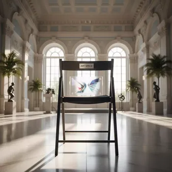 Аренда Стул складной Джеф чёрный в комплексе Sea Galaxy — ART SPACE