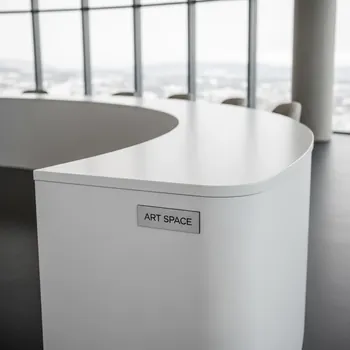 Аренда Стол WHITE полукруг в Courtyard by Marriott Sochi — ART SPACE