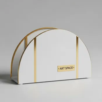 Аренда Салфетница Джорджия Gold белая в комплексе «Дагомыс» — ART SPACE