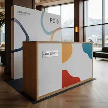 Аренда Промостойка PC 6 в Rixos Krasnaya Polyana — ART SPACE