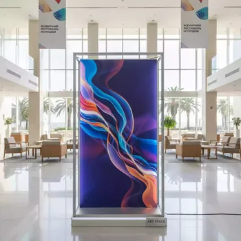 Аренда Световой POP UP с подсветкой в Bridge Resort — ART SPACE
