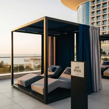 Аренда Шатер с лежаками и навесом Oyku в Imeretinskiy Hotel — ART SPACE