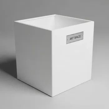 Аренда Кашпо Prosperplast Urbi Square 26.6 11 л белое в ресторане «Sanremo» — ART SPACE
