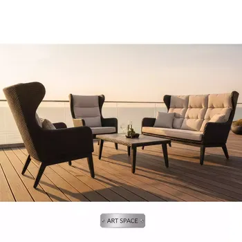 Аренда Комплект плетеной мебели из ротанга Падуя Paduja brown в Sport Inn Hotel & Wellness — ART SPACE