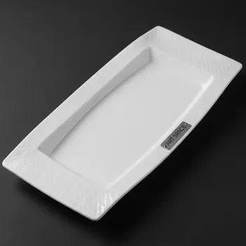 Аренда Блюдо Regina прямоугольное фигурное 31х21 см на VIP теплоходе (Морпорт Сочи) — ART SPACE