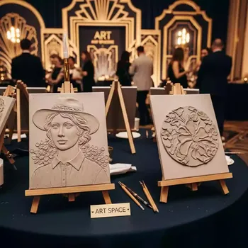 Аренда Мастер класс по созданию картинок из пластилина в Imeretinskiy Hotel — ART SPACE