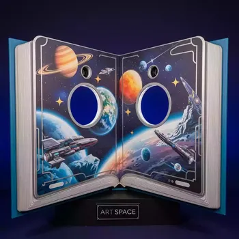 Аренда Фотокнижка Magic Book космическая в пляжном клубе Del Mar — ART SPACE
