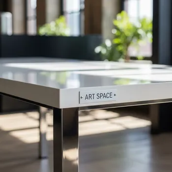 Аренда Стол Crystal White в ресторане «La Terrazza» — ART SPACE