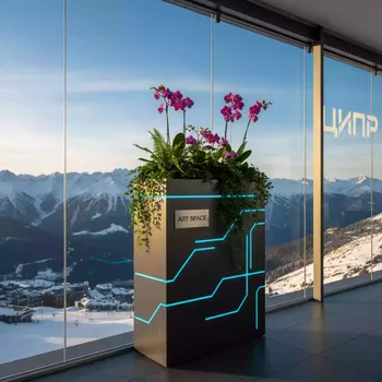Аренда Система автополива Prosperplast Rato Urbi IZSK400 на площадке Rosa Peak (2320м) — ART SPACE