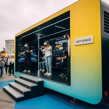 Аренда Класс мобильный VR с конструктором EV Toolbox на Медальной площади — ART SPACE