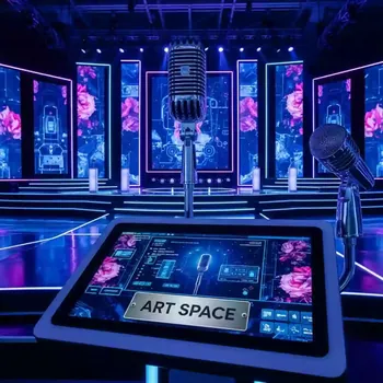Аренда Караоке система для концерта на арене «Фишт» — ART SPACE