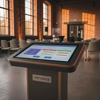 Аренда Трибуна интерактивная SmartMate в отеле Radisson Lazurnaya — ART SPACE