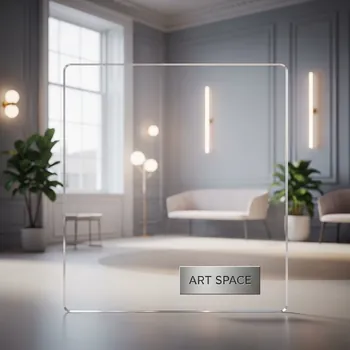 Аренда Стекло мягкое 1,2 мм 1800х800 в Delta Sirius — ART SPACE