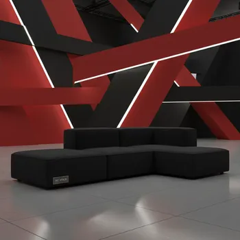 Аренда Диван модульный Module black в Red Arena — ART SPACE