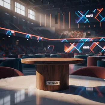 Аренда Подставка фуршетная акация высота 15 см диаметр 25 см в Red Arena — ART SPACE