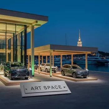 Аренда Ночь исполнения желаний Jaguar Land Rover на территории Морпорта Сочи — ART SPACE