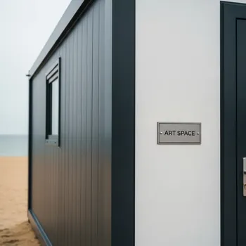 Аренда Сарай WOTEX Storage 02 3 серый с белым на пляжных клубах Хосты — ART SPACE