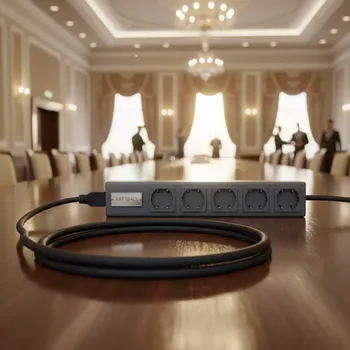 Аренда Сетевой фильтр ZIS Company PILOT S MAX 10 м 6 розеток графит в отеле «Богатырь» — ART SPACE