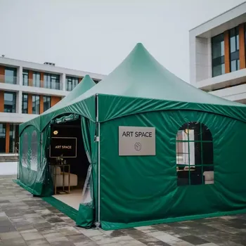 Аренда Шатер садовый AFM 1048H Green в Imeretinskiy Hotel — ART SPACE