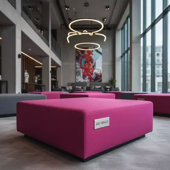 Аренда Пуфик SHAPE Pink Triangle R4E 00126 в Novotel Resort — ART SPACE