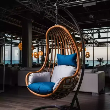 Аренда Кресло подвесное с деревянным каркасом CARTAGENA CORSA в Cosmos Sochi Hotel — ART SPACE
