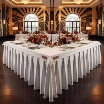 Аренда Скатерть белая 150х75 см в Bridge Resort — ART SPACE