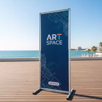 Аренда Стенд тканевый мобильный Altec ST4 на пляжных клубах Хосты — ART SPACE