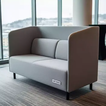 Аренда Диван Buddy Hub двухместный мягкий с перегородкой в Cosmos Sochi Hotel — ART SPACE