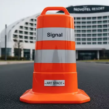 Аренда Конус дорожный Signal оранжевого цвета в Novotel Resort — ART SPACE