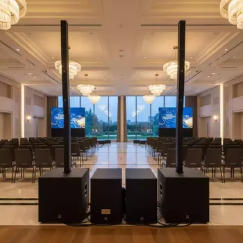 Аренда Звуковой комплект 6 кВт 100–150 человек в Rodina Grand Hotel & SPA — ART SPACE