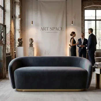 Аренда серого дивана в Сочи в Mercure Сочи Центр | ART SPACE
