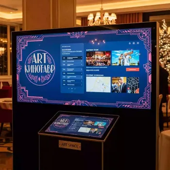 Аренда Сенсорные панели в ресторане «Sanremo» — ART SPACE