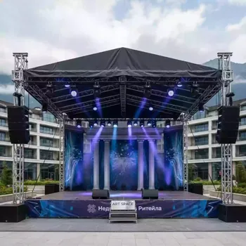 Аренда Сцена 6х4 м с крышей и порталами в Novotel Resort — ART SPACE