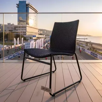 Аренда Стул плетеный LRC03 black в отеле Hyatt Regency Sochi — ART SPACE