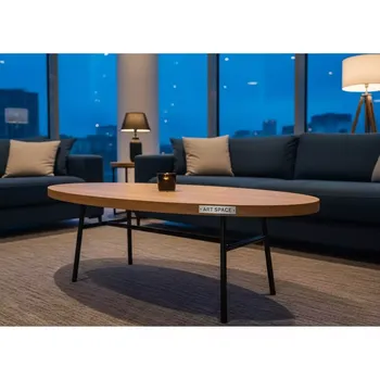 Аренда Стол журнальный сканди овальный в Mövenpick Hotel — ART SPACE