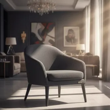 Аренда Кресло Бони графитовое в Swissôtel Resort Sochi Kamelia — ART SPACE