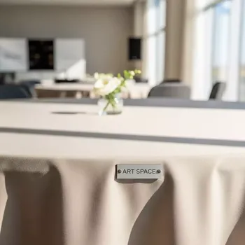 Аренда Скатерть круглая из матина экрю в Novotel Resort — ART SPACE