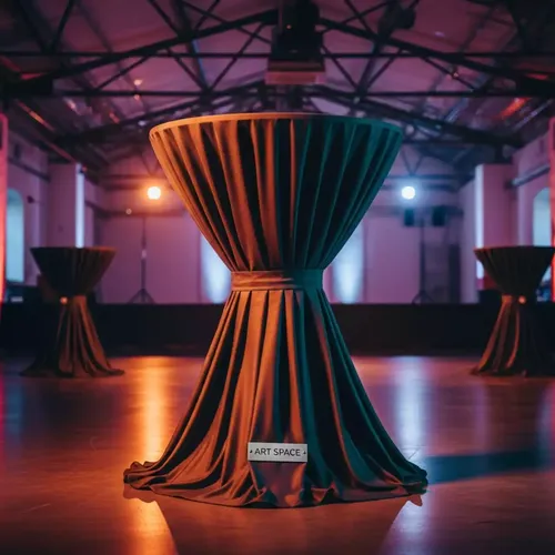 Аренда Скатерть круглая диаметр 3,2 м в Red Arena — ART SPACE